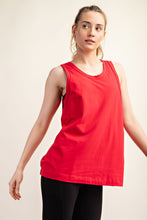 Load image into Gallery viewer, COTTON LYCRA OVERSIZED SLEEVELESS TOP