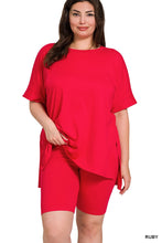 Load image into Gallery viewer, PLUS BRUSHED DTY MICROFIBER ROUND-NECK T