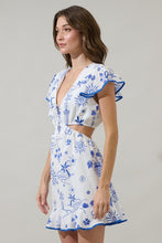 Load image into Gallery viewer, Tropics Cely Cut Out Mini Dress