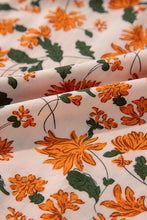 Load image into Gallery viewer, Floral Smocked V Neck Bubble Sleeve Baby