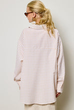 Load image into Gallery viewer, Oversized Gingham Button Down Shirt