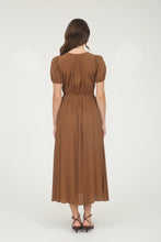 Load image into Gallery viewer, Contrast Lace Trim Back Tie Short Sleeve