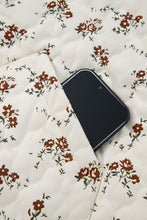 Load image into Gallery viewer, Floral Print Zip Up Quilted Vest