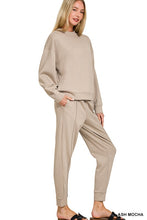 Load image into Gallery viewer, Scuba Mock Neck Pullover & Joggers Set