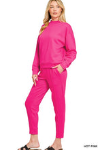 Load image into Gallery viewer, Scuba Mock Neck Pullover & Joggers Set