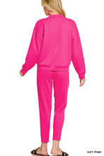 Load image into Gallery viewer, Scuba Mock Neck Pullover & Joggers Set