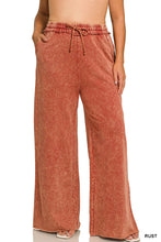 Load image into Gallery viewer, Plus Washed French Terry Sweatpants