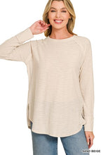 Load image into Gallery viewer, Cotton Slub Jersey Long Sleeve Tee Shirt