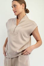 Load image into Gallery viewer, PLUS SIZE MODAL SCUBA LUXE V-NECK SLEEVE