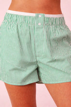 Load image into Gallery viewer, Striped Oversized Comfy Shirt Top & Short SET