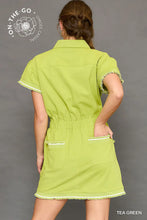 Load image into Gallery viewer, Casual Button-Front Utility Dress