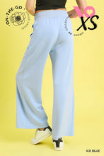 Load image into Gallery viewer, Luxeknit Wide Leg Lounge Pants with Trim