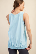 Load image into Gallery viewer, COTTON LYCRA OVERSIZED SLEEVELESS TOP