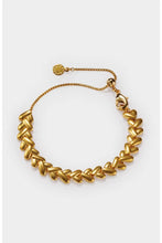 Load image into Gallery viewer, HEART LINK BRACELET | Gold Coated | 7" +