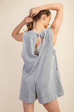 Load image into Gallery viewer, PLUS SIZE COTTON POLY ROMPER