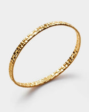 Load image into Gallery viewer, TAYA WOVEN BANGLE | Gold Coated | 2 3/8"
