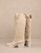 Load image into Gallery viewer, Floral Embroidered Western Boots