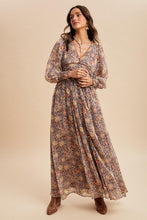 Load image into Gallery viewer, Flowy Button Down Maxi Dress