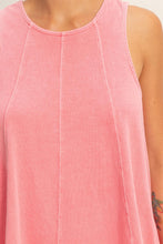Load image into Gallery viewer, Sleeveless Round Neck Top & Shorts Set