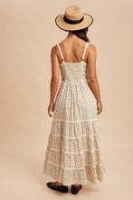 Load image into Gallery viewer, Cotton Floral Pintuck Maxi