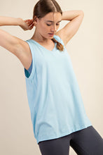 Load image into Gallery viewer, COTTON LYCRA OVERSIZED SLEEVELESS TOP