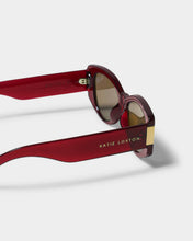 Load image into Gallery viewer, KATIE LOXTON RIMINI SUNGLASSES | Deep Red