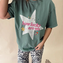 Load image into Gallery viewer, How Lucky Are We Tee Graphic Tee
