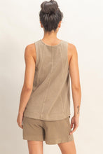 Load image into Gallery viewer, Sleeveless Round Neck Top &amp; Shorts Set
