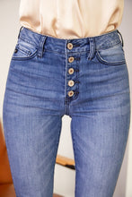 Load image into Gallery viewer, High Rise Button Fly Super Skinny Jeans
