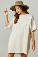 Load image into Gallery viewer, Back Fringe Mini Shirt Dress
