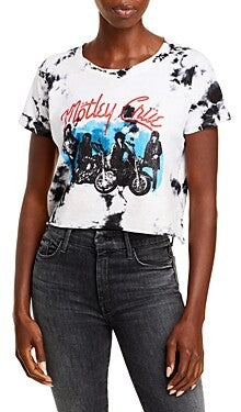 Motley Cru Tie Dye Crop Tee
