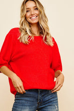 Load image into Gallery viewer, Puff Sleeve Cropped Sweater
