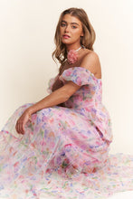 Load image into Gallery viewer, Butterfly Tulle Maxi Dress
