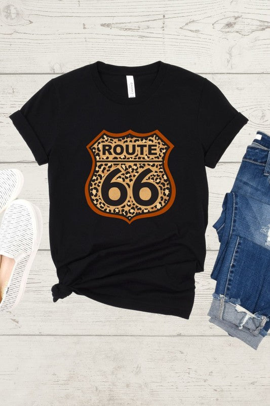 Route 66 Graphic Tee (Plus Size available)