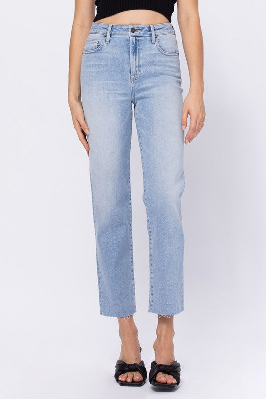 TRACEY High Rise Straight Jean
