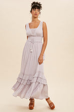 Load image into Gallery viewer, Sleeveless Tiered Maxi Dress
