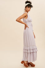 Load image into Gallery viewer, Sleeveless Tiered Maxi Dress
