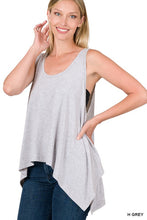 Load image into Gallery viewer, OVERSIZED SHARK BITE TANK TOP
