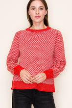 Load image into Gallery viewer, CREW NECK LONG BALLOON SLEEVE SWEATER
