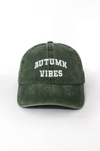 Load image into Gallery viewer, Autumn Vibes embroidered baseball cap
