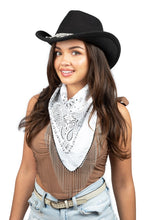 Load image into Gallery viewer, Bling Chain Fringe Bandana
