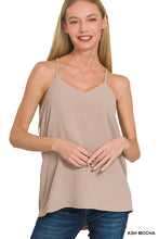 Load image into Gallery viewer, Woven Airflow Adjustable Strap V-neck Ca
