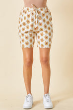 Load image into Gallery viewer, Plus Sunflower Print Shorts (part of a set)
