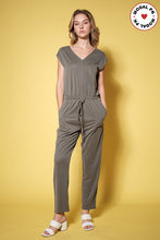 Load image into Gallery viewer, V-Neck Stretch Jumpsuits
