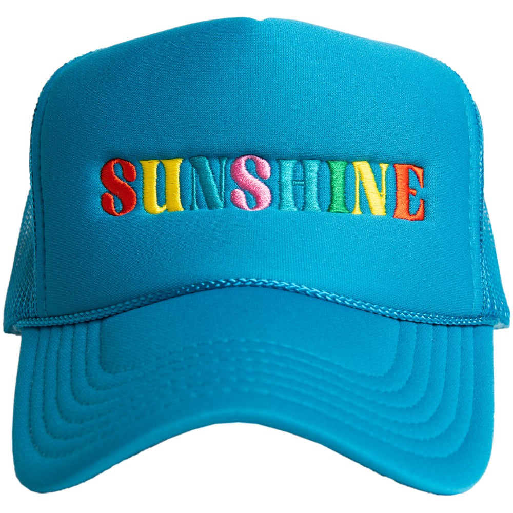 Sunshine Multicolored Foam Trucker Hat