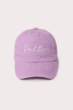 Load image into Gallery viewer, Salty Embroidered Baseball Cap
