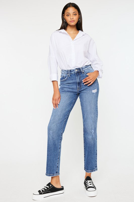KANCAN PREMIER HIGH RISE SLIM STRAIGHT FIT JEAN