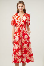 Load image into Gallery viewer, Puff Sleeve Midi Dress

