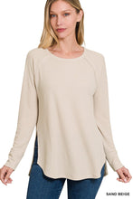 Load image into Gallery viewer, MELAGE BABY WAFFLE LONG SLEEVE TOP
