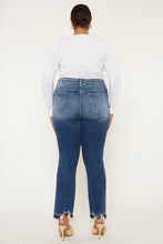 Load image into Gallery viewer, Plus High Rise Slim Straight Jeans
